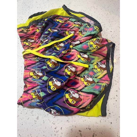 BUCEES DRAW STRING WAIST SWIM SHORTS YOUTH LARGE - Picture 3 of 6